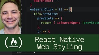 React Native Web Styling  (P7D12) - Live Coding with Jesse