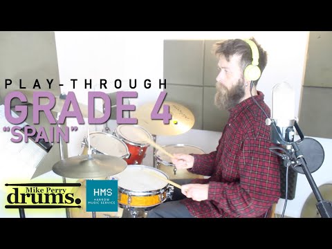 Spain - Grade 4 Drum Kit 2020 -Trinity College London