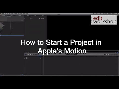 How to Start a Project in Motion