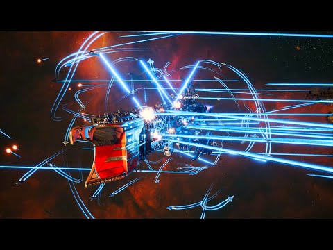 TAU Merchants vs Imperial Navy! - Massive Battle, Skirmish Gameplay, Battlefleet Gothic Armada 2