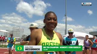 Women's 100m Hurdles Final - Big Ten Outdoor Championships 2026 [Full Race Replay]