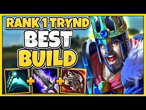 #1 TRYNDAMERE WORLD BEST POSSIBLE 1V5 BUILD - League of Legends
