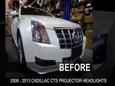 SPECDTUNING INSTALLATION VIDEO_ 2008 - 2013 CADILLAC CTS PROJECTOR HEADLIGHTS.mp4