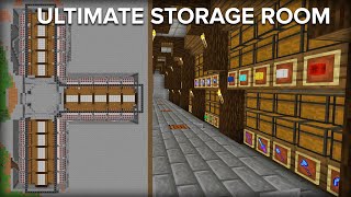 Download lagu Minecraft Storage Room with Automatic Sorting System - 2 Million Item Capacity mp3