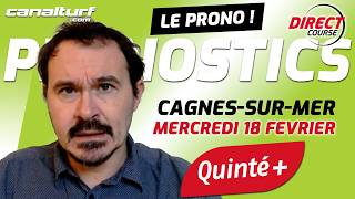 emission video des courses turf pmu du Mercredi 18 février 2026