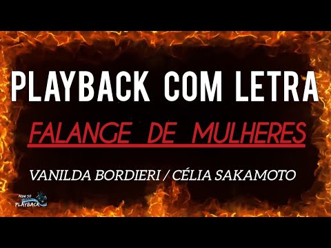 falange de mulheres [playback com letra] Vanilda Bordieri/Célia Sakamoto