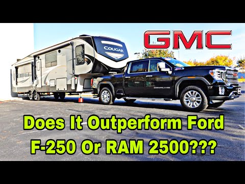 YouTube video about: How much can a gmc 2500 diesel tow?