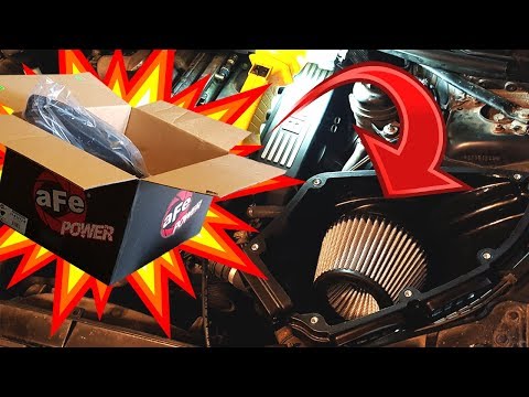 AFE Magnum Force Stage 2 Cold Air Intake Review/Unboxing || BMW E90 325i 328i 330i N52
