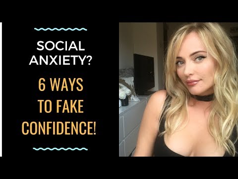 POPULARITY ADVICE: 6 Ways To Fake Confidence & Banish Social Anxiety | Shallon Lester
