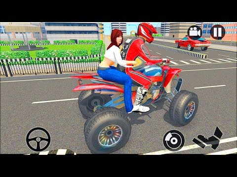 Modern City ATV Taxi Sim: Quad bike Simulator 2018 - Gameplay Android & iOS game