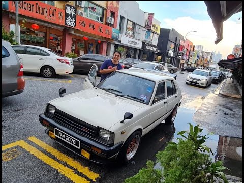 Driving The Starlet KP61 for the First Time | Myhachiroku Drives