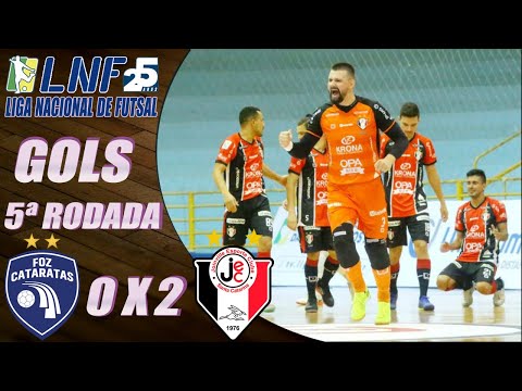Gols Foz Cataratas 0x2 Joinville | 5ª Rodada | LNF 2020 (01/09/2020)
