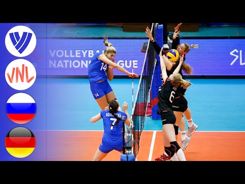 Волейбол Russia vs. Germany — Full Match | Women's VNL 2018