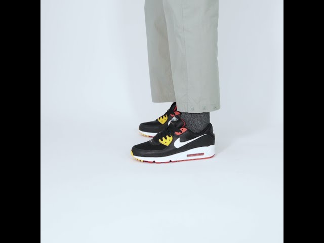 NIKE AIR MAX 90 NEGRO/NARANJA/BLANCO | Courir.es