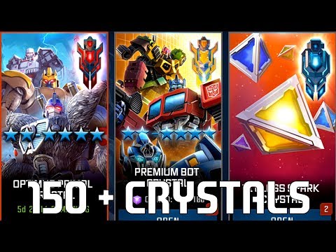 EPIC 150 + CRYSTAL OPENING! TRANSFORMERS : Forged To Fight