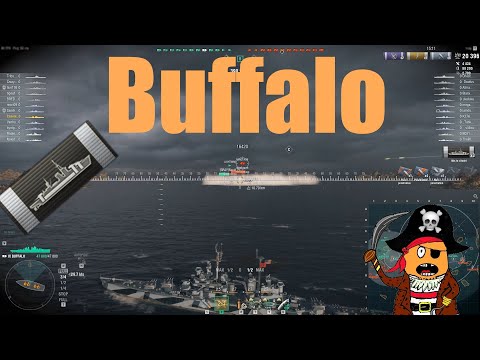 World of Warships Buffalo Tier 9 AP Bully
