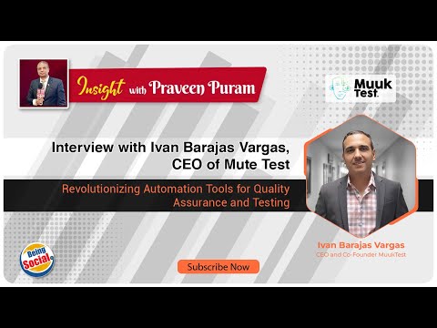 Interview with Ivan Barajas Vargas, CEO of Mute Test - YouTube