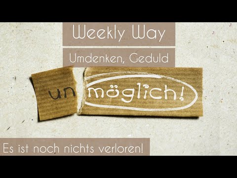 Weekly Way: Wochenorakel 9.11.- 15.11.20 (Auswahlorakel)