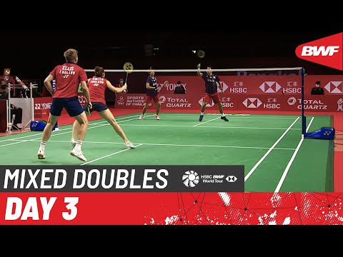 HSBC BWF World Tour Finals | Day 3: Ellis/Smith (ENG) [1] vs. Puavaranukroh/Taerattanachai (THA) [3]