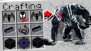 CRAFTING VENOM IN MINECRAFT!
