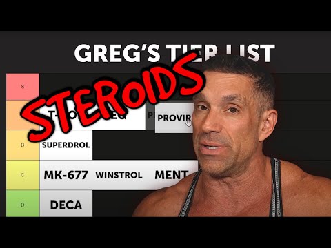 The "Not A Doctor" Steroid Tier List