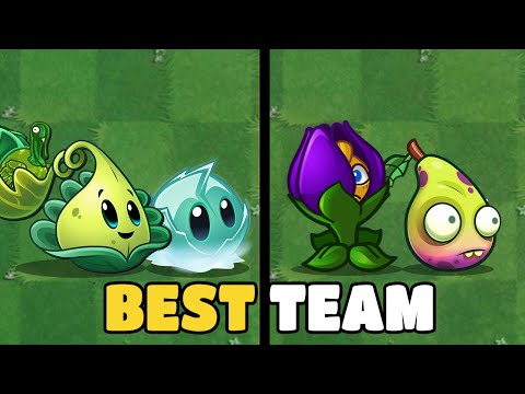 PvZ 2 Best Team Plant Max Level Vs All Jurassic Marsh Zombie Level 10 - Who is Best?