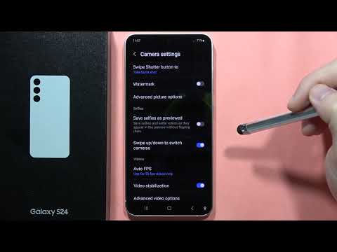 How to Turn OFF Camera Selfie Mirror Effect on Samsung Galaxy S24 / S24+