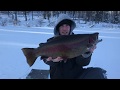 Video Thumbnail for -37deg Rainbow Trout Dec 24 2017