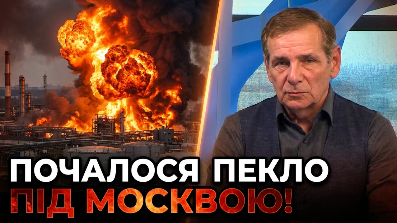 🔥 Пожежа за 15 км від Путіна! Еліта РФ в істериці. Удари по Москві змінили все 