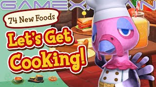Let's Get Cooking! We Sniff Out All 74 New Food Items, Recipes, and More Coming to New Horizons 2.0!