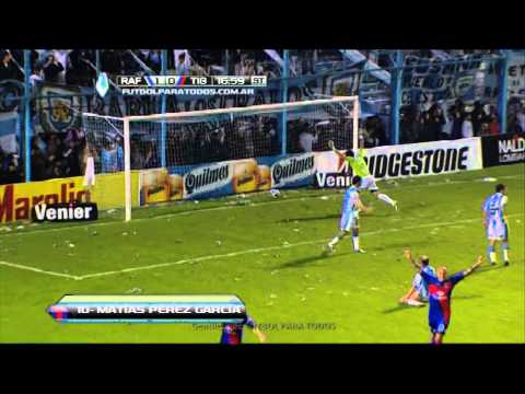 Gol de Pérez García. Rafaela 1 - Tigre 1. Fecha 18. Torneo Final 2014.