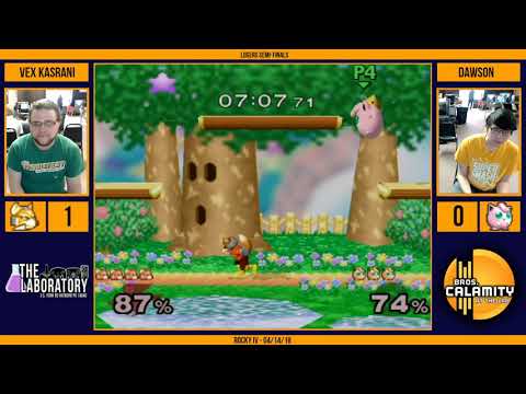 Rocky IV | Vex Kasrani (DK) vs Dawson (Puff) - Losers Semi-Finals - Melee