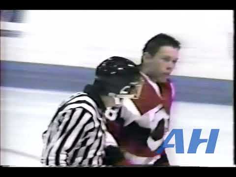 OHL Mar. 7, 1992 Oshawa Generals v Ottawa 67's (R) Scott Hollis v Grant Marshall