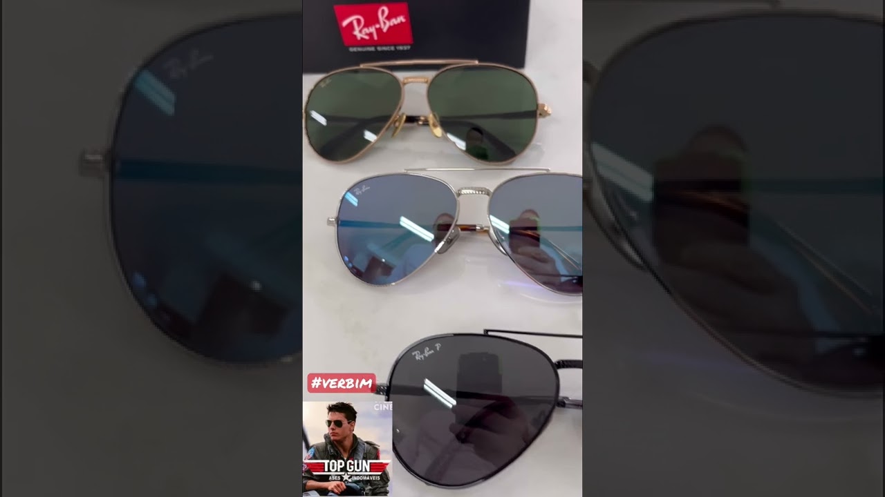 Watch Now Ray ban 8225 Óculos Top Gun #verbim Ray ban 8225 Óculos Top Gun #verbim