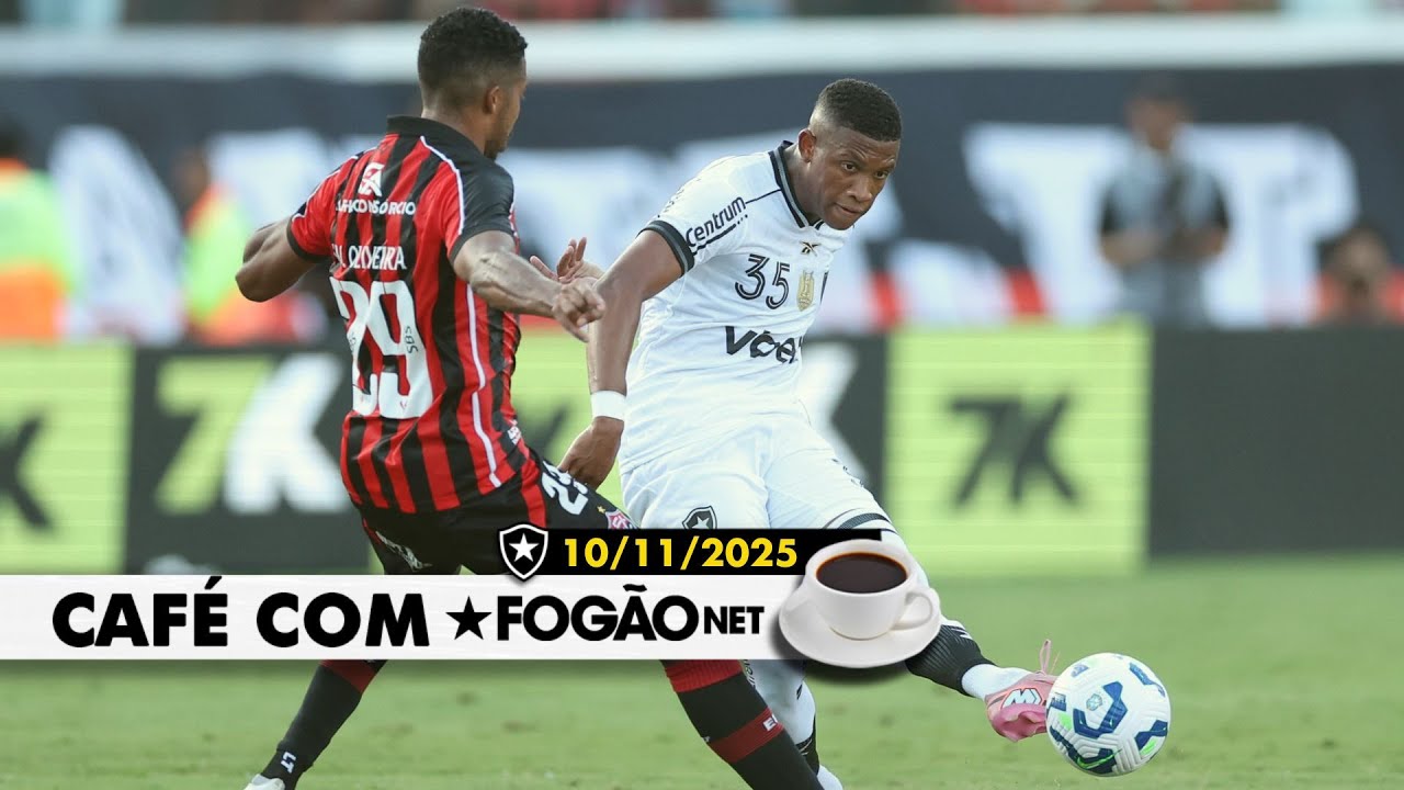 LIVE CAFÉ COM FOGÃONET | Botafogo empata e se mantém no G-6; Vitória escala Lucas Halter sem acordo