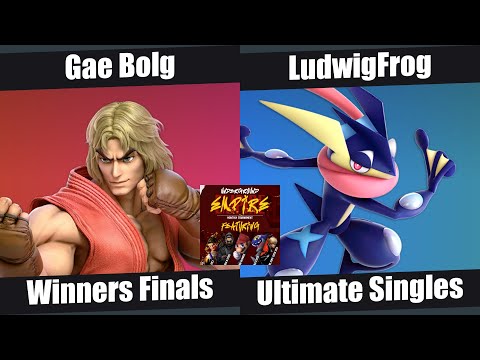Underground Empire 7 Winners Finals - Gae Bolg (Ken) vs. LudwigFrog (Greninja) Smash Ultimate - SSBU