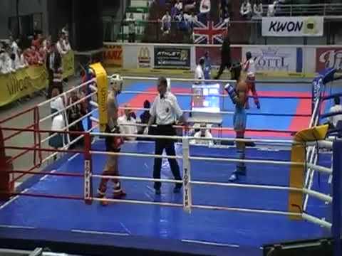 CSC Erfurt - Kampfsport - Kickboxen - Kampf André Staffen WAKO WM 2009