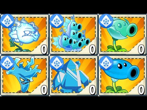 All ICE Plants LEVEL 999999 vs Modern Day Final Boss Fight! Mod in Plants vs. Zombies 2 Gameplay