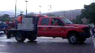 preview picture of video 'Fire Parade In Richfield Utah'