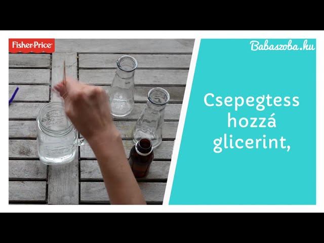Buborékfújó házilag