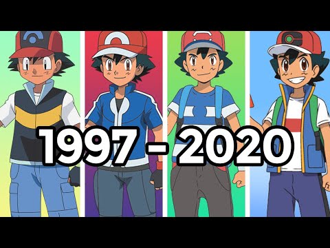 L'evoluzione di ASH KETCHUM nel corso degli anni!