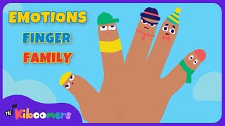 Emotions Finger Family Song - Happy or Sad? Exploring Feelings for Kids by The Kiboomers Kid Songs