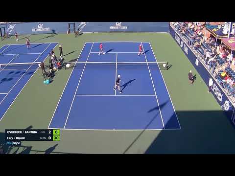 Siddhant Banthia/Carl Emil Overbeck v Arthur Fery/Neel Rajesh - CAL v STAN - 20.01.23