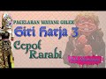 Cepot Rarabi Wayang Golek Asep Sunandar Sunarya