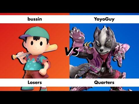 Dair Devils #7 Losers Quarters - bussin (Ness) Vs. YoyoGuy (Wolf) - SSBU Smash Ultimate