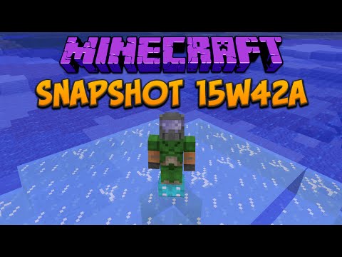 Minecraft 1.9 Snapshot 15w42a Treasure Enchantments & Brewing Changes