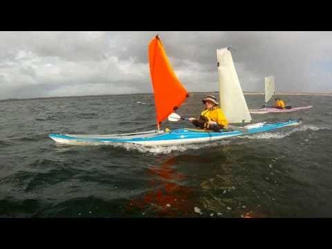 Sea Kayak Sailing, Tasmania