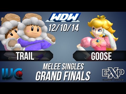 WDW 12/10/14 - Trail (Ganon/ICs) vs. Goose (Peach/Sheik) Melee Grand Finals