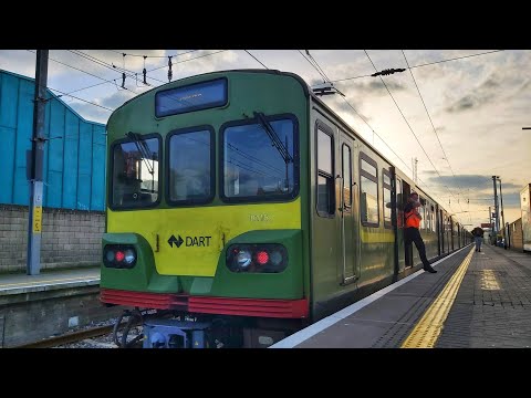 Ride on a IÉ 8100 class dart train 8115 from Howth Junction~Howth  4/4/2021