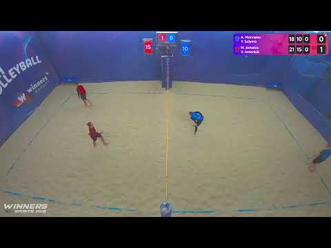 14:00 A. Matvieiev / Y. Sulyma - M. Anhelov / V. Antoniuk 15.10.2022 | Winners Beach Volleyball